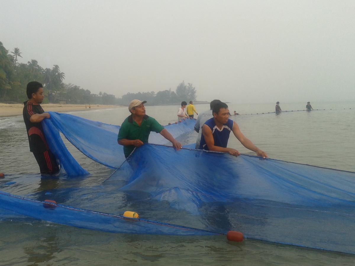 Pandan Beach Homestay Kampong Pandan Eksteriør bilde